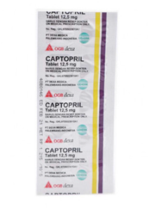 Captopril 25 mg