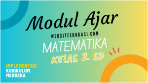 Modul matematika kelas 2 SD