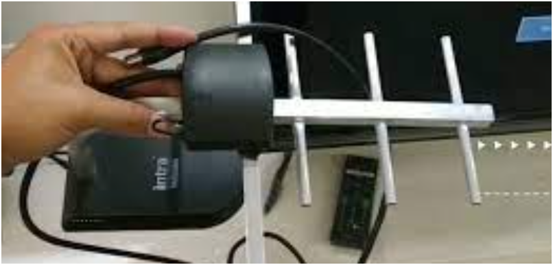 cara pasang antena tv digital indoor